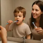 Come insegnare ai bambini a lavarsi i denti da soli? Il metodo che riduce i capricci