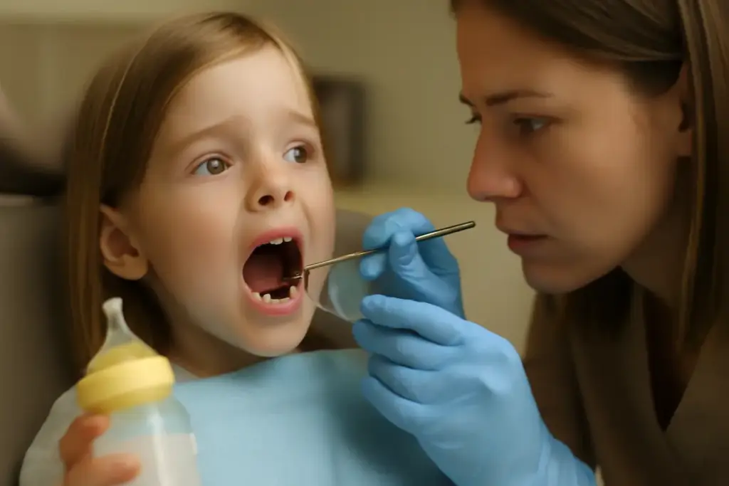 Carie nei denti da latte: scopri perché non sono mai da ignorare