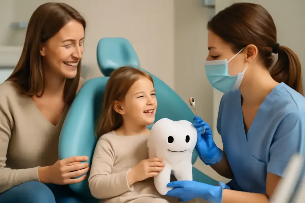 Prima visita dal dentista pediatrico: il trucco per renderla serena e senza stress