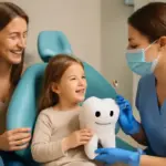 Prima visita dal dentista pediatrico: il trucco per renderla serena e senza stress
