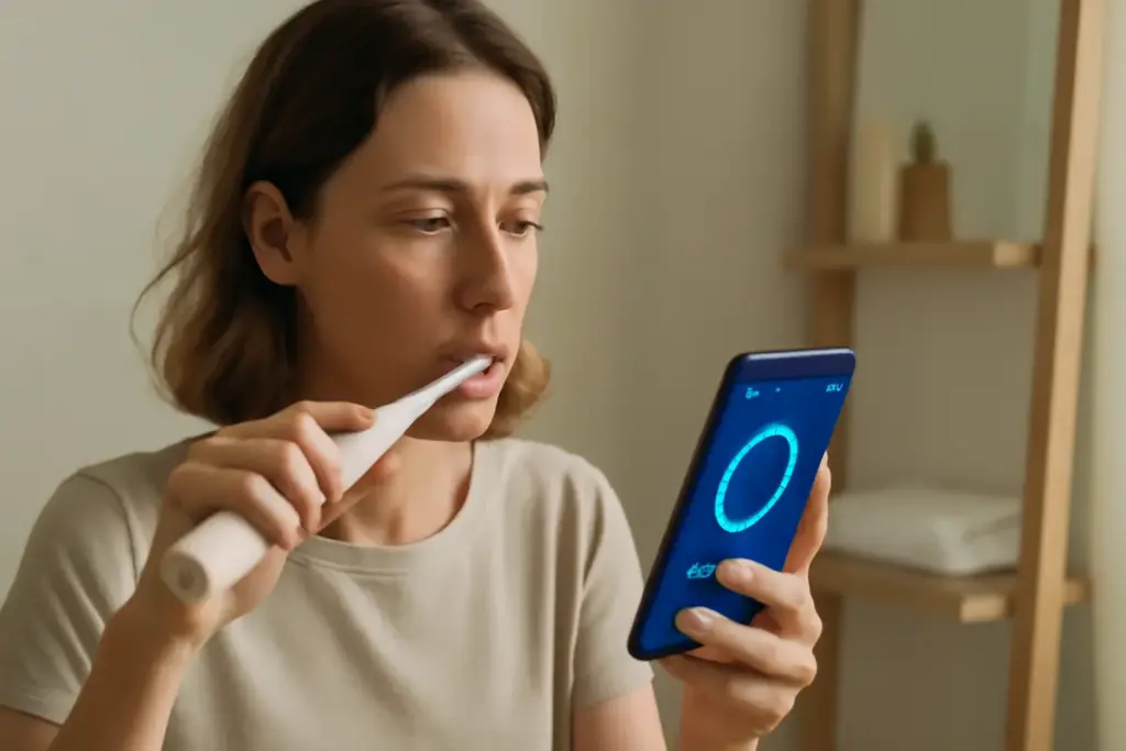 Monitoraggio remoto dell’igiene orale tramite app: la soluzione che aiuta davvero la costanza a casa