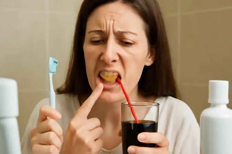 Denti gialli nonostante l’igiene: il responsabile insospettato nella dieta quotidiana