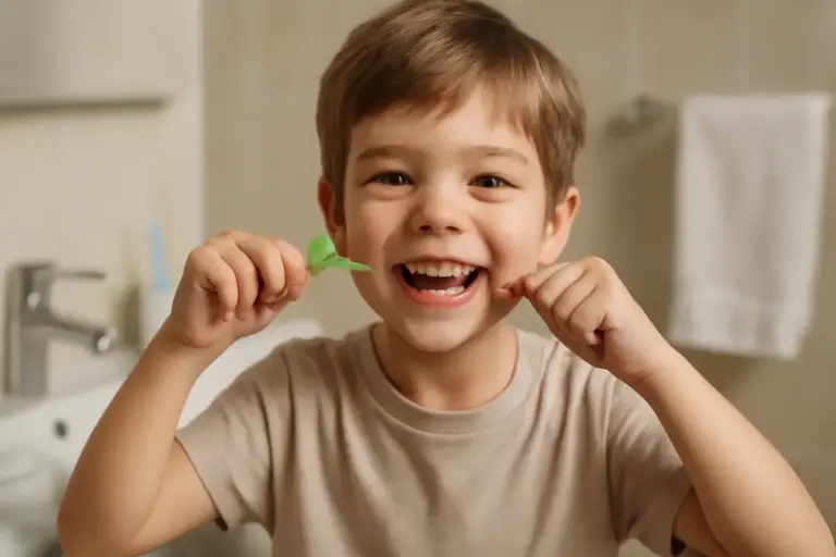 Filo interdentale per i più piccoli: il motivo per cui fa davvero la differenza