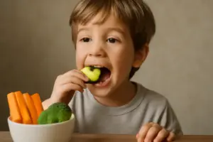 Masticazione e sviluppo dentale nei bimbi: il ruolo insospettabile degli snack salutari