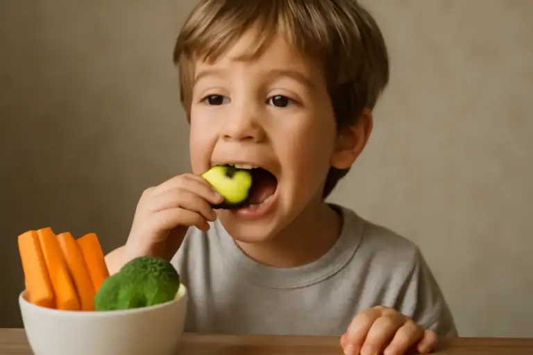 Masticazione e sviluppo dentale nei bimbi: il ruolo insospettabile degli snack salutari