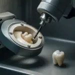 Processo di fresatura robotizzata per corone: il dettaglio che aumenta la precisione estetica