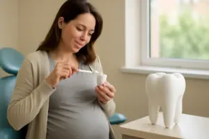 Quanto conta la salute orale in gravidanza per i futuri dentini del bambino: la risposta che sorprende molte mamme