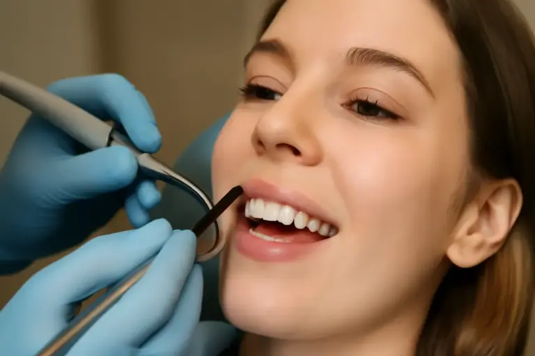 Resina composita per piccole fratture sui denti anteriori: la soluzione che restituisce naturalezza