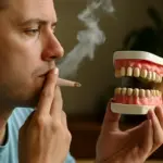 Fumo e salute orale: il collegamento nascosto che accelera i problemi ai denti