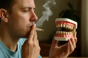 Fumo e salute orale: il collegamento nascosto che accelera i problemi ai denti