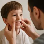 Dentini da latte rotti dopo una caduta: il primo gesto che protegge il sorriso